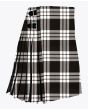 Macfarlane Black & White Modern Tartan Kilt