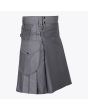 Modern Utility Kilt With Cargo Pockets