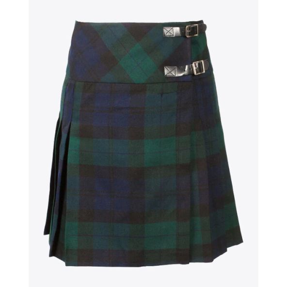 Black Watch Cross Belt Kilt for women