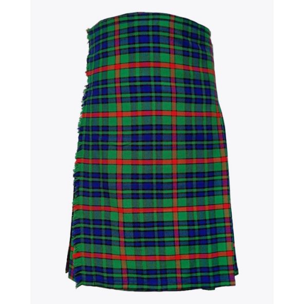 Casual Green Tartan Kilt