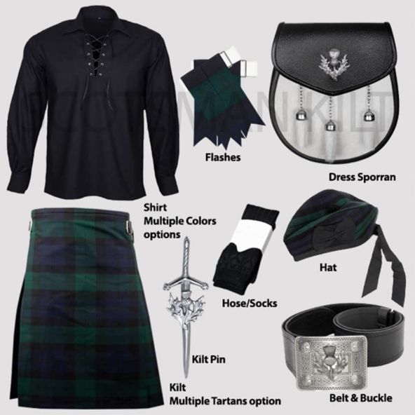 Casual Kilt Set for Men