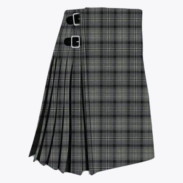 Hebridean Pewter Tartan Kilt