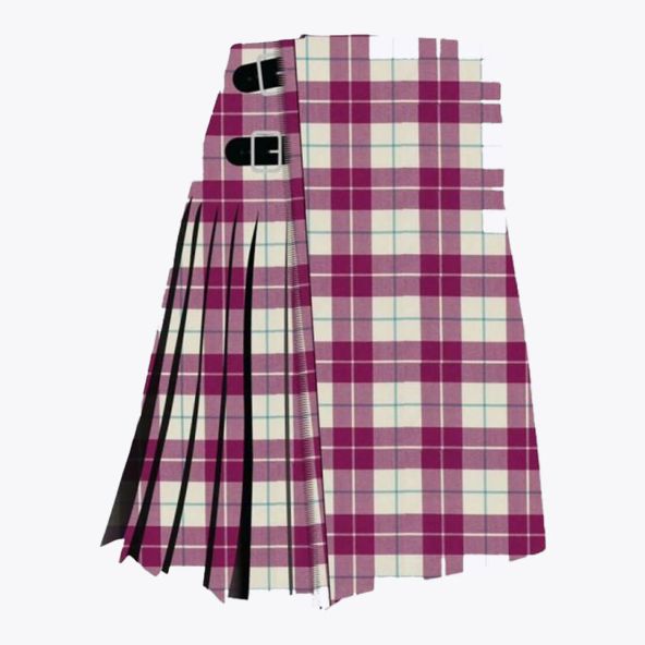 Lewis Magenta Tartan Kilt