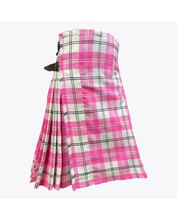 Ailsa Pink Tartan Kilt