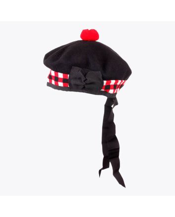 Balmoral Bonnet Diced Kilt Hat