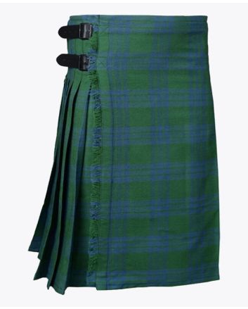 Montgomery Blue Green Ancient Tartan Kilt 