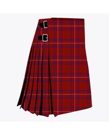 Rose Red Modern Tartan Kilt