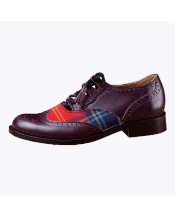 Tartan Ghillie Brogues Brown