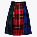 Mix Tartan Kilt For Women